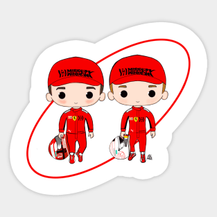 Charles & Seb Sticker